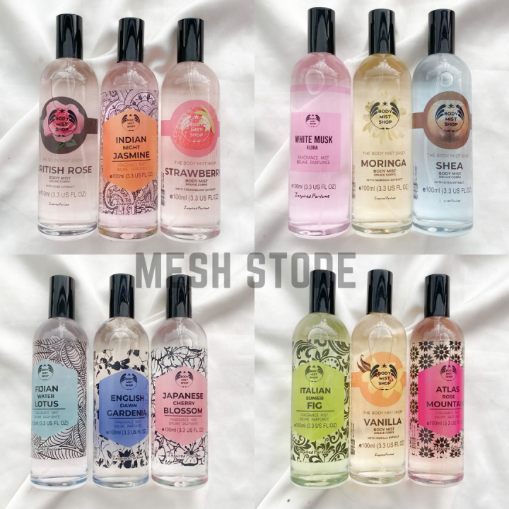 PARFUM BODY MIST SHOP 100ml + EXTRA BUBBLE Parfum Cewek Tahan Lama