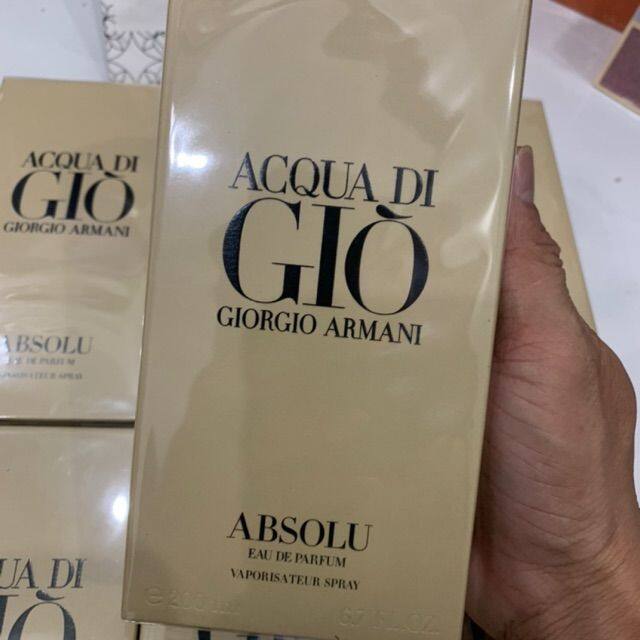 Nước Hoa Nam Acqua Di Giò Absolu Edp 200Ml Full Seal 