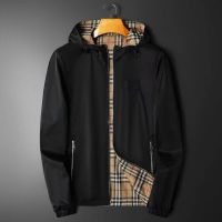 Burberry Coat New Reversible Hooded Men S Trend Jacket Reversible