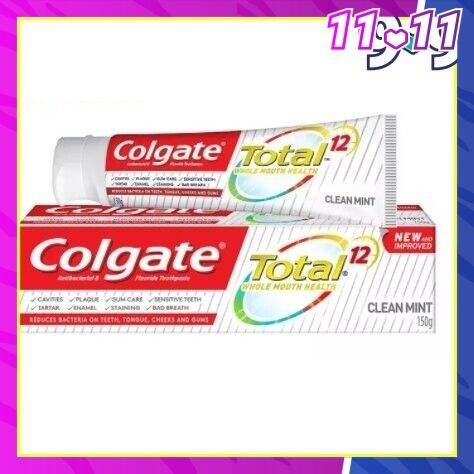 COLGATE TOTAL CLEAN MINT TOOTHPASTE 150g | Lazada