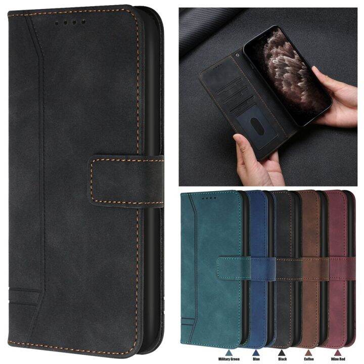 Leather Flip Phone Case for Samsung Galaxy A23 A13 A33 A53 A73 A03 M53