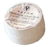 VAPON TOPSTICK CLEAR TAPE 1" x 108" super quality tape wig tape toupee adhesive tape