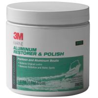 3M 09020 9020 Marine Aluminum Restorer and Polish ครีมขัดเงาอลูมิเนียม 18oz, 510 กรัม #น้ำยาลบรอย #ครีมลบรอย #ลบรอยขีดข่วน #น้ำยาลบรอยรถยนต์ #ครีมขัดสีรถ