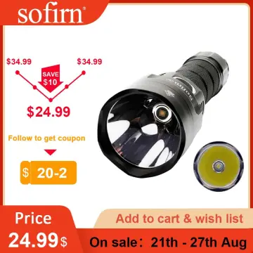 Sofirn C8G Powerful LED Flashlight with Power Indicator