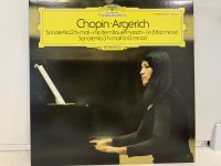 1LP Vinyl Records แผ่นเสียงไวนิล  CHOPIN-ARGERICH SONATE NO.2 B-MOLL (H9C84)