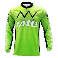 MTB ขายร้อนขี่จักรยานย์ดาวน์ฮิลล์ย์รถจักรยานยนต์เสื้อผ้าจักรยานท็อปส์ออกกำลังกายแขนสั้นเสื้อผ้าสำหรับผู้ชายผู้หญิง