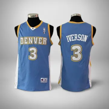 Allen Iverson Denver Nuggets 2006-2007 Blue Authentic Jersey