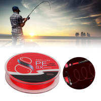 Fly Fishing Line PE 8 เส้น 0.38 มม. เส้นผ่านศูนย์กลาง 100 ม. ยาว 25 กก. ดึงสายลอยสำหรับปลาคาร์พ