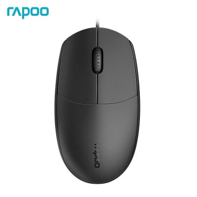เมาส์ RAPOO N100 Wired Optical Mouse