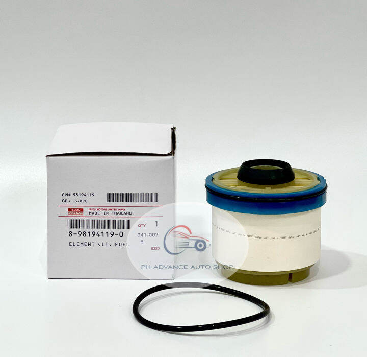 Fuel Filter Isuzu DMAX / Isuzu MUX 20152017 8981941190 (LOWER