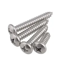 M6 Phillips Pan Head Self Tapping Screws 316 Stainless Length 16-100mm