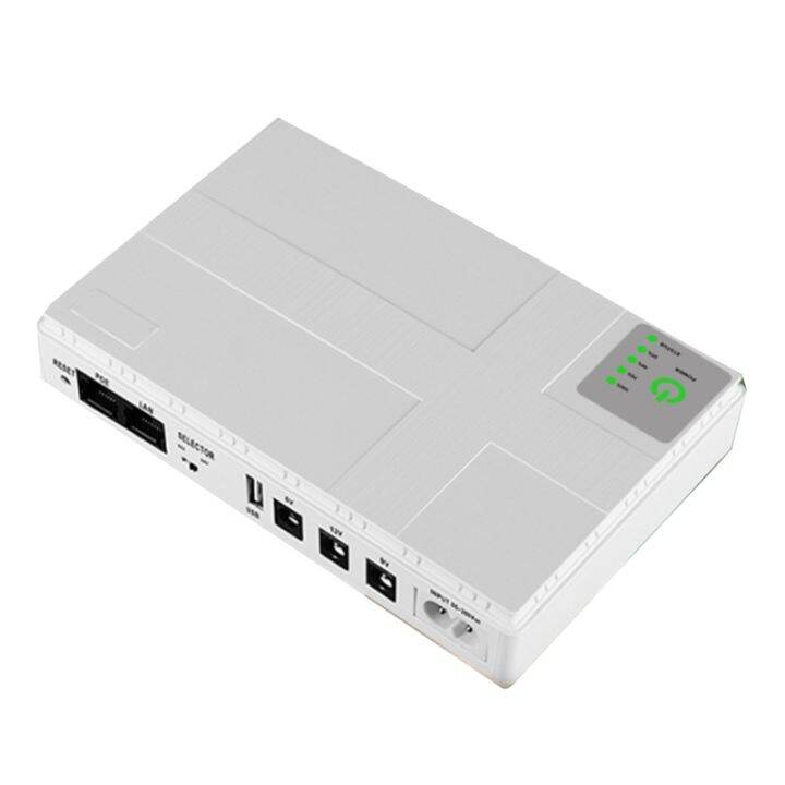 5V 9V 12V Uninterruptible Power Supply Mini UPS POE 10400MAh Battery
