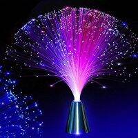 Led Multi Color Changing Fiber Optic Fountain Night Light Lamp Home Decoration Luminous Toys Sleep Light Luminous Toys