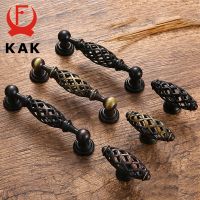 Kak Vintage Antique Bronze Cabinet Handles Hollow Out Birdcage Cabinet Pulls Drawer Knobs Wardrobe Door Pullers Furniture Handle - Cabinet Pulls - AliExpress