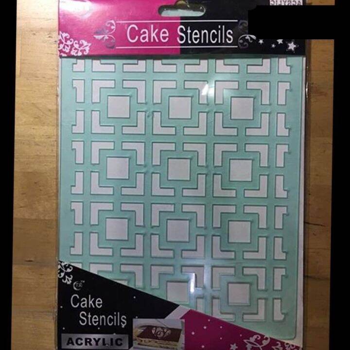Cake Stencil for Dusting Cakes Lazada PH