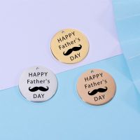 [COD] New Arrival Mirror Accessories Happy Fathers Day Pendant