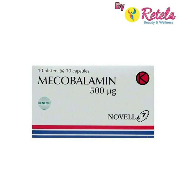 MECOBALAMIN 500 MG STRIP 10 KAPSUL | Lazada Indonesia