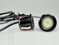 Reversing radar design Car eagle eye LED day running light Auto Under Side Rear View Mirror Puddle light Car door Welcome lights Bulbs  LEDs HIDs