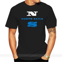 New Retno vintage North Sails Black Size S-2XL T-Shirt free shipping100 cotton casual short sleeve men T shirt