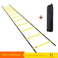 Agility Speed Ladder Stairs Nylon Straps Training Ladders Agile Staircase for Fitness Soccer Football Speed Ladder Equipment