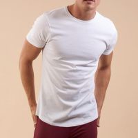 New fitness Gym Tight t-shirt mens workout t men tees top