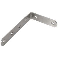 125x75mm L Shape Stainless Steel Shelf Corner Brace Angle Bracket