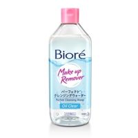 Biore Perfect Cleansing Water Oil Clear 400ml. บีโอเร เพอร์เฟค คลีนซิ่ง วอเตอร์ ออยล์ เคลียร์ 400มล. (สีฟ้า)