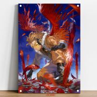 Hawks Takami Keigo Boku no Hero Academia Metal Poster TV Shows Movie Game Anime Tin Sign House Decoration Wall Art Room Decor NZ3816 Size: 20cm X 30cm（Contact the seller, free customization）