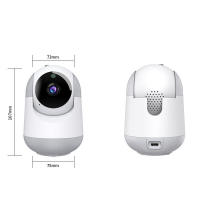 360 กล้องทรงกลม Security HD Panoramic Monitoring Home Camera กล้องอินเตอร์คอมแบบสองทาง