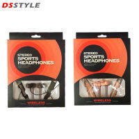 DSstyles หูฟังคล้องคอไร้สาย,หูฟังอินเอียร์หูฟังช่วยนอนหลับน้ำหนักเบาเล่นได้20ชม. กันน้ำหูฟังชนิดแม่เหล็ก