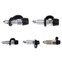 VODOOL 1Pc Motorcycle Brake Braking Caliper Bleed Screw Car Brake Screw Nipple Car Accessory High Quality ith Dust Cap