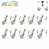 10pcs H3 10 led car light Fog led high power lamp 5630 smd Auto car led bulbs Car Light Source parking 12V 6000K