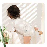 Happyflute Exclusive Cloth Diaper Pants With Buttons Washable&amp;Reusable Bamboo Cotton Material Resistance To Bacteria