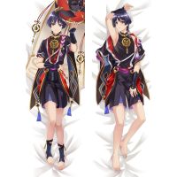 เกม Genshin ผลกระทบ Scaramoche คอสเพลย์ปลอกหมอนกอดร่างกายครอบคลุมบ้านเตียงอะนิเมะ Dakimakura ปลอกหมอน Decoratio