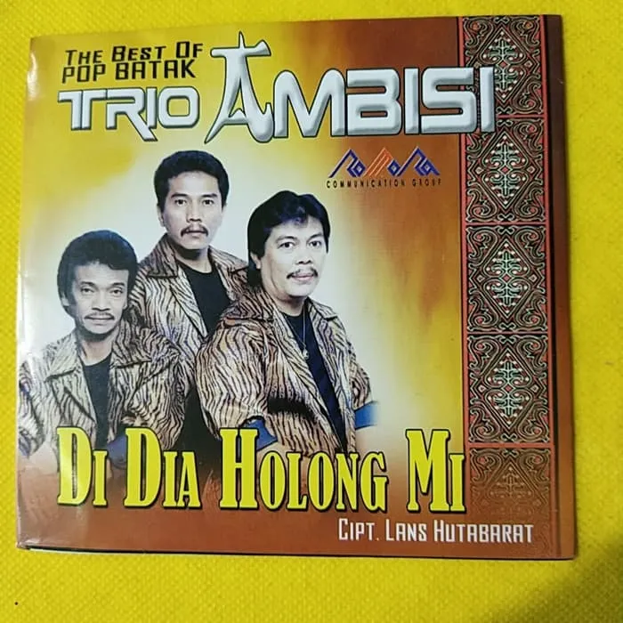 KASET VCD ORIGINAL LAGU POP BATAK TRIO AMBISI BISA KARAOKE | Lazada ...