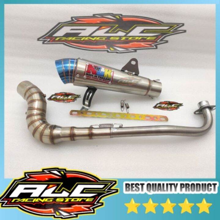 Full System Exhaust Nlk Pipe For Xrm 110 Xrm 125 Wave 125 Wave 100110115 Rusi100 Smash 115 8126