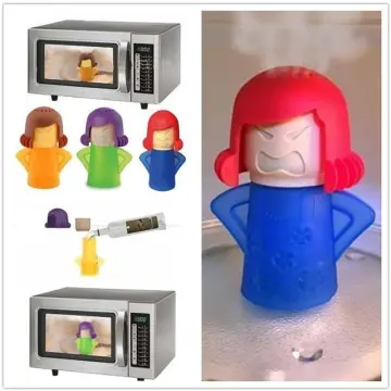 Angry Mama Microwave Oven Steam Cleaner Kitchen Cleaning Gadget
