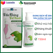 Dung dịch vệ sinh trầu không xanh- khổ sâm, nano bạc, làm sạch, kháng khuẩn