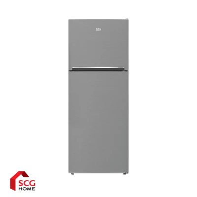 Beko ตู้เย็น 2 ประตู ฟรีสบน ขนาด 14.9Q / 422 ลิตร รุ่น RDNT470i50VP สีเงินสแตนเลส