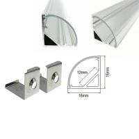 u type metal clip Mounting Clips for led strip Holder for U V YW led strip aluminum shell to fix 5730 8520 5050 led strip