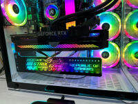 ที่ค้ำการ์ดจอไฟ RGB ลาย AORUS-MSI-ROG- และอื่นๆ งานสีภาพสวยสด คมชัด ทำลายมาเองได้