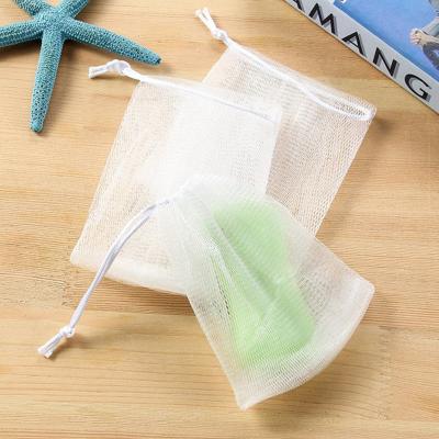White Rope Bubble Net Handmade Soap Cleansing Net Face Bubble Net Wash K0H3