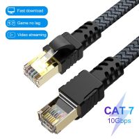 [ใหม่2023] สายเคเบิลอีเทอร์เน็ต Cat7สายแลนยูทีพี CAT 7 RJ 45สายเคเบิลเครือข่าย RJ45 Cat7สายต่ออินเทอร์เน็ตสายแพทช์สำหรับเราเตอร์โมเด็มเคเบิ้ลอีเทอร์เน็ต