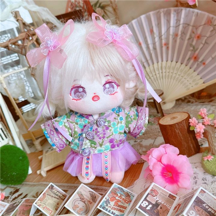 COD Cotton Doll Cm Centimeter Clothes Star Normal Body Fat Naked Purple Astringent Blooming