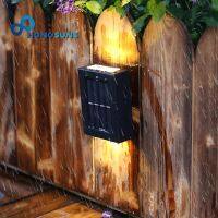 LED Outdoor Solar Lamp Waterproof Garden Decor Smart Lamps For Balcony Courtyard Street Wall Light Gardening Lighting