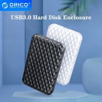 ORICO 2.5เคสฮาร์ดดิสก์แบบ C ฮาร์ดไดรฟ์เสริมเคส SATA เป็น USB 3.1กล่องกล่อง HDD สำหรับเคสอะแดปเตอร์ HDD SSD รองรับ UASP