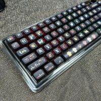 Keycap Only】สี่ด้านแป้น122ใสน่ารักกรงเล็บแมวแป้น ASA การระเหิดสำหรับคีย์บอร์ดแบบกลไกเชอร์รี่สวิตช์ MX RK61/Anne Pro 2/GK61 KTT TTC สวิตช์กล่อง