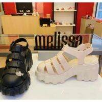 [พร้อมส่ง] ใหม่ Melissa รองเท้าส้นสูง พื้นหนา สไตล์โรมัน เหมาะกับเดินชายหาด สําหรับผู้หญิง 2023