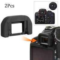 2ชิ้นช่องมองภาพช่องมองภาพ Eyecup ฝาครอบป้องกันสำหรับ Canon EOS 600D 550D 500D 450D 400D 300D 1100D 1000D