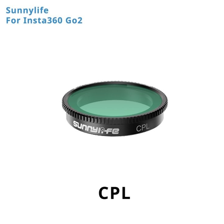 sunnylife-อะแดปเตอร์โลหะ-สําหรับ-insta360-go2-filter-cpl-mcuv-nd4-nd8-nd16-nd32